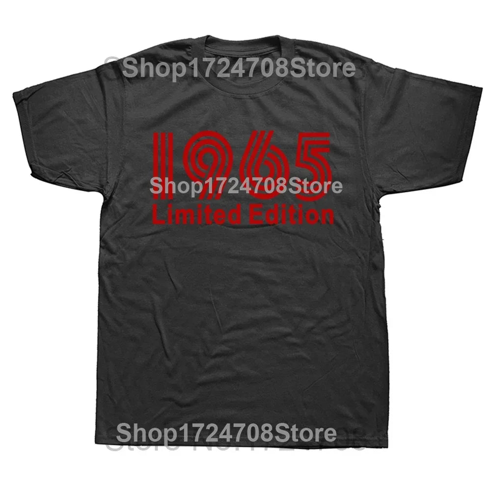 Herren T-Shirt Made In 1965 Shirt Unisex Streetwear Tank Top 100% Baumwolle