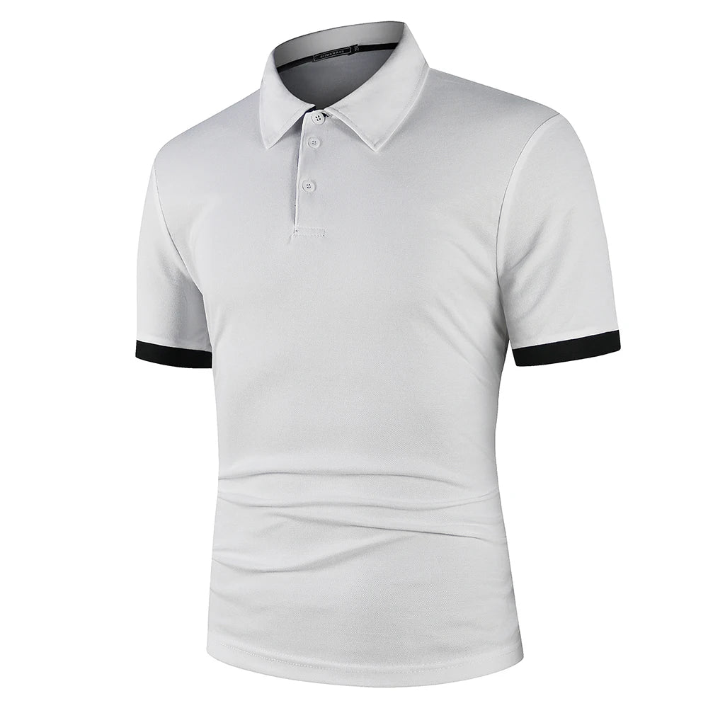Herren Poloshirt POLO Shirt T-Shirt Kurzarm Zipper Hemd Fashion Polohemd Top NEU