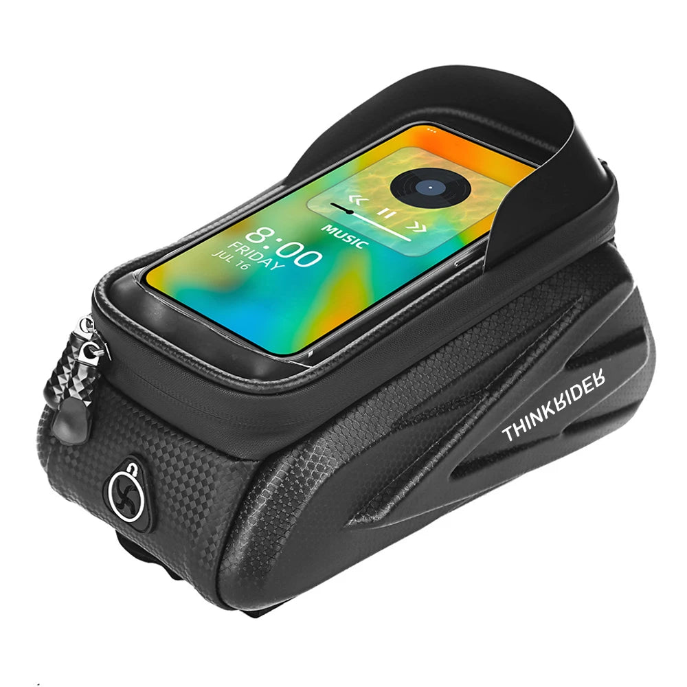 Fahrradtasche Wasserdicht Rahmentasche Oberrohrtasche 7,0'' Handyhalter