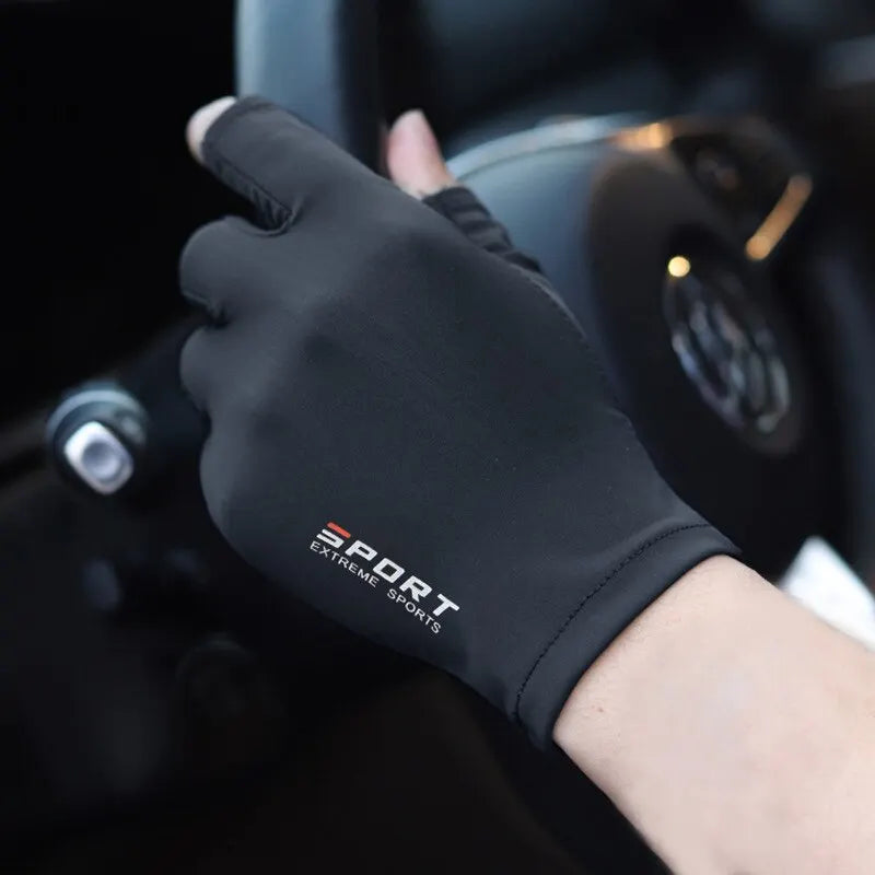 Fahrradhandschuhe Fahrrad Halbfinger Handschuhe Sport Fitness Gym Damen Herren