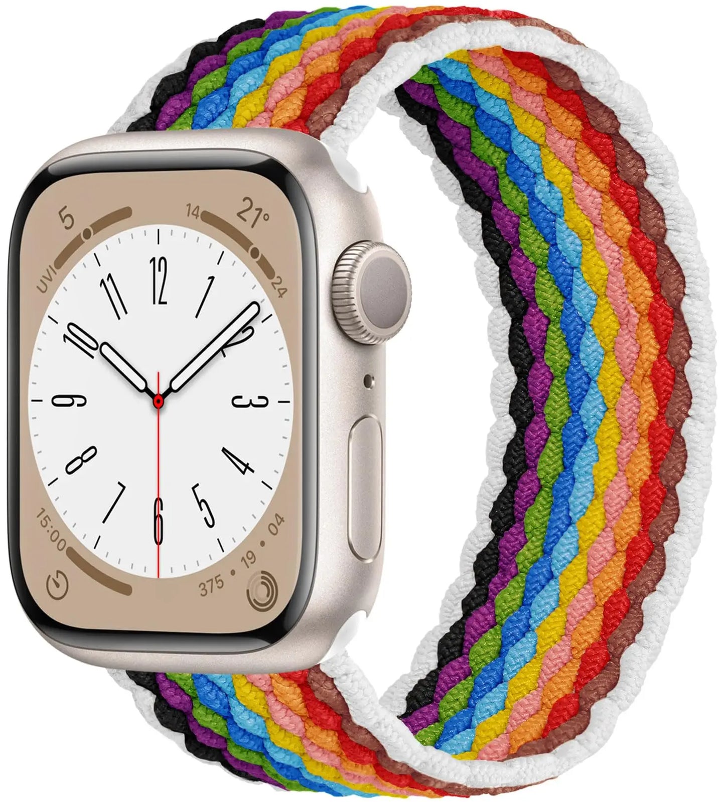 Sport Armband für Apple Watch Series 9 8 7 6 5 4 3 SE Ultra Silikon Band iWatch