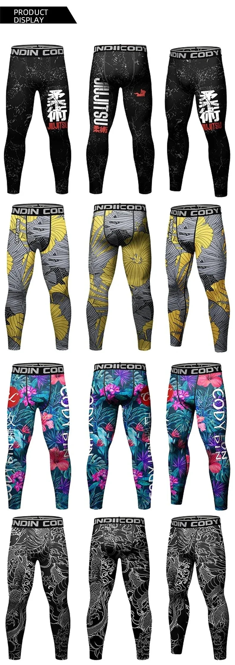 Herren Leggings Sporthose Jogginghose Trainingshose Lauf Hose Kompressionshose