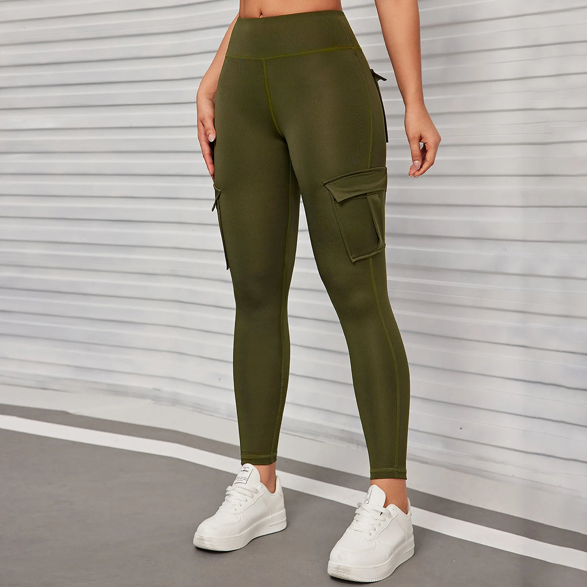 Leggins Donna Push up Vita Alta Pantaloni Sportivi Fitness Yoga Palestra Tuta