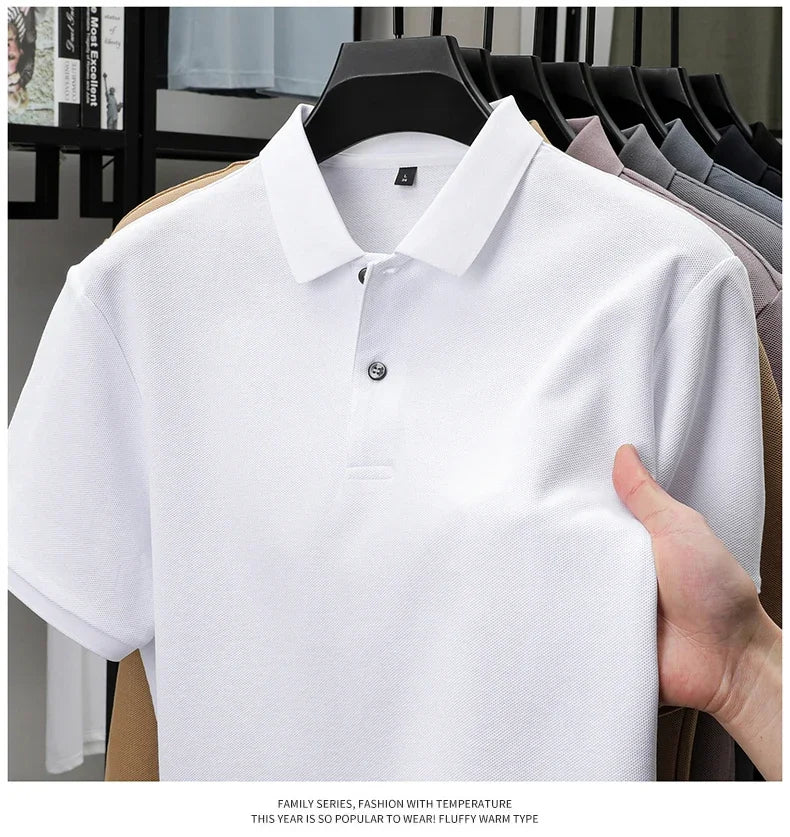 Herren Poloshirt POLO Shirt T-Shirt Kurzarm Zipper Hemd Fashion Polohemd Top NEU