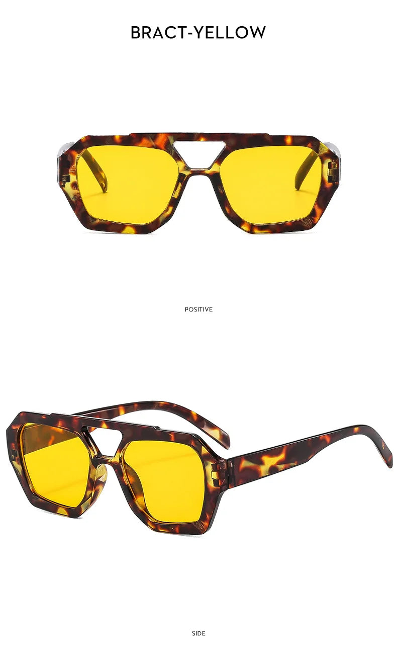 Occhiali da sole ovali oversize per donna e uomo Fotocromatici Polarizzati UV400