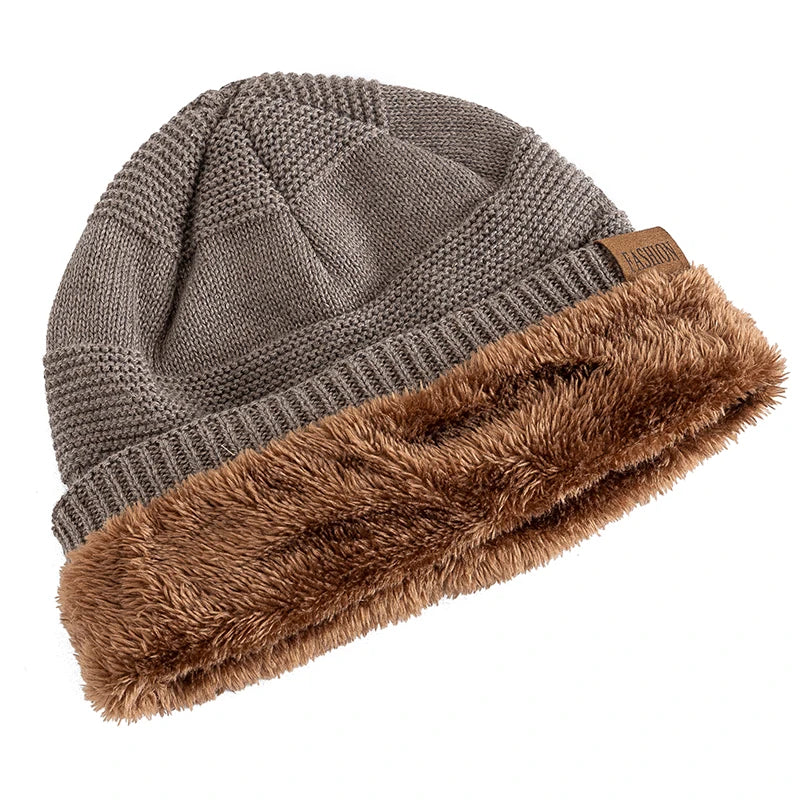 Warme Herren Damen Wintermütze Woll Mütze Fashion Strickmütze Kappe Hut Unisex