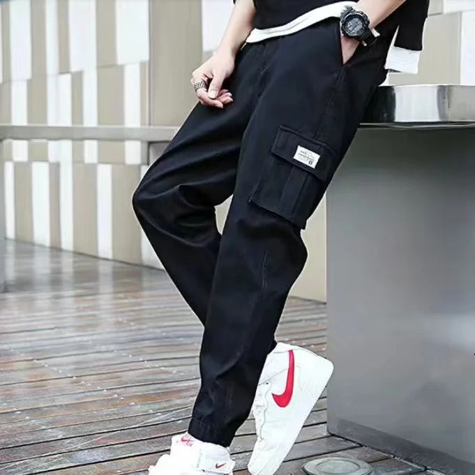 Herren Sporthose Hose Trainingshose Jogger Fitness Slim Fit Cargo Streetwear