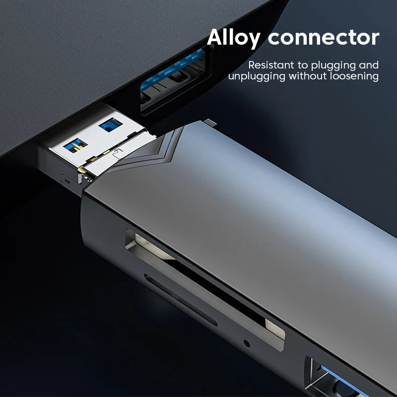 6 in1 Kartenleser USB Stick USB-C Speicherstick Memorystick Universal Adapter