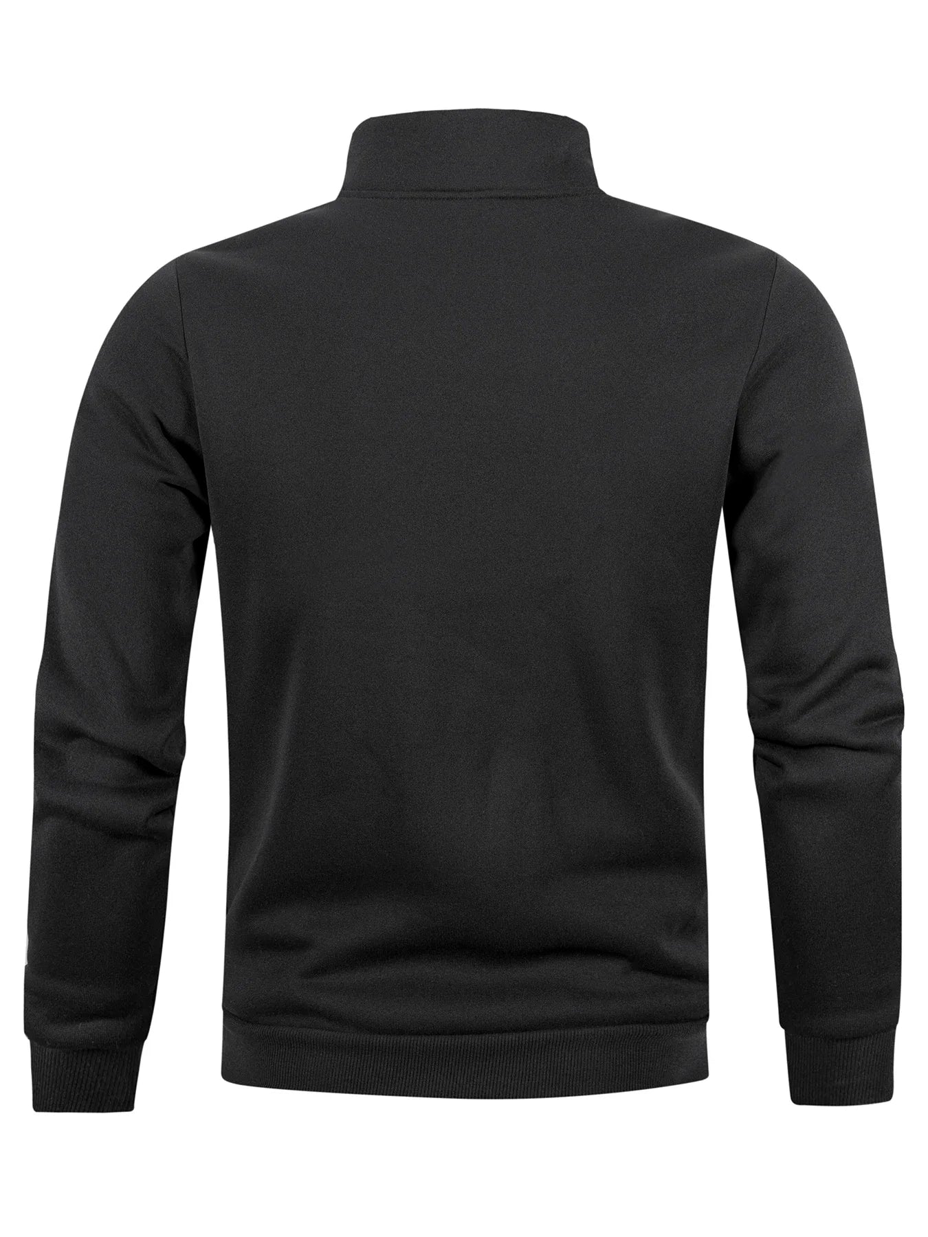 Herren Pullover Sweatshirt Troyer Pulli Sweater Stehkragen Zipper Langarmpulli