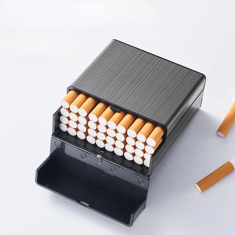 Zigarettenetui Etui 40 Zigaretten Box Dose Metall BigBox Tabakdose Klappdeckel