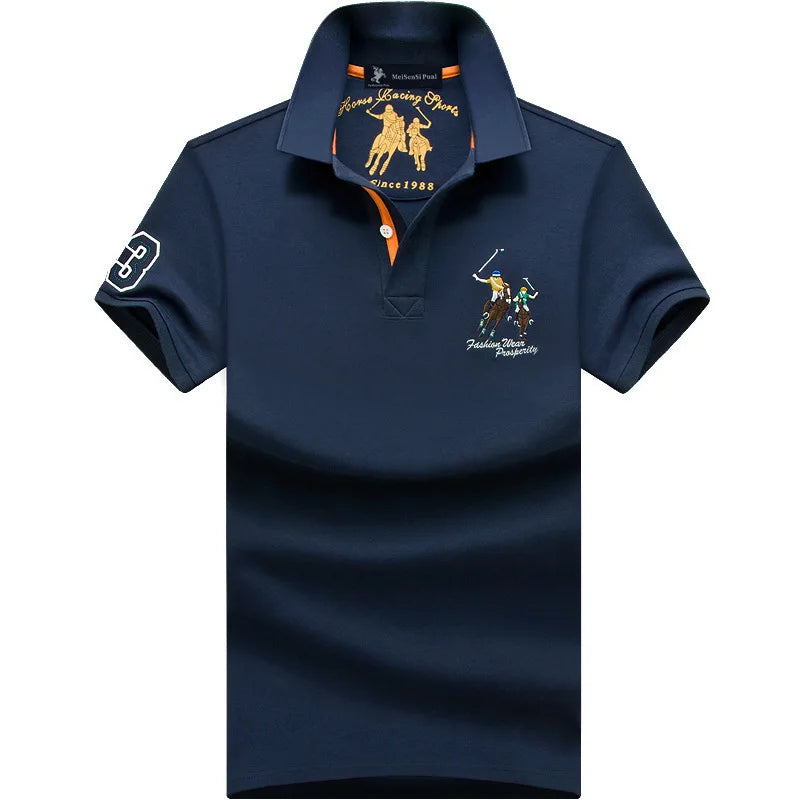 Herren Poloshirt POLO Shirt T-Shirt Kurzarm Hemd Polohemd Fashion Top
