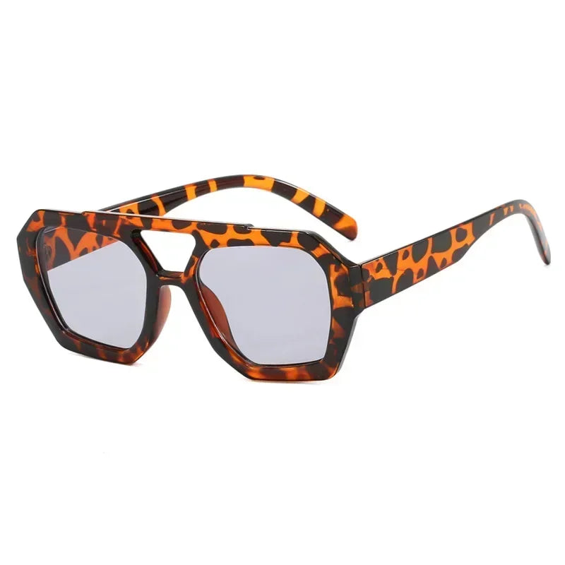Occhiali da sole ovali oversize per donna e uomo Fotocromatici Polarizzati UV400