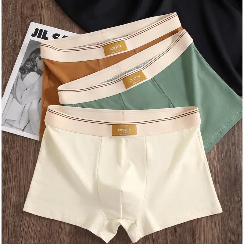 3er Pack Herren Boxershorts Unterhosen Basic Unterwäsche Boxer Shorts