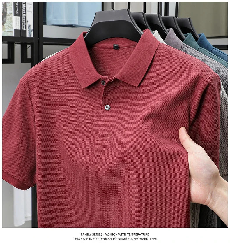 Herren Poloshirt POLO Shirt T-Shirt Kurzarm Zipper Hemd Fashion Polohemd Top NEU
