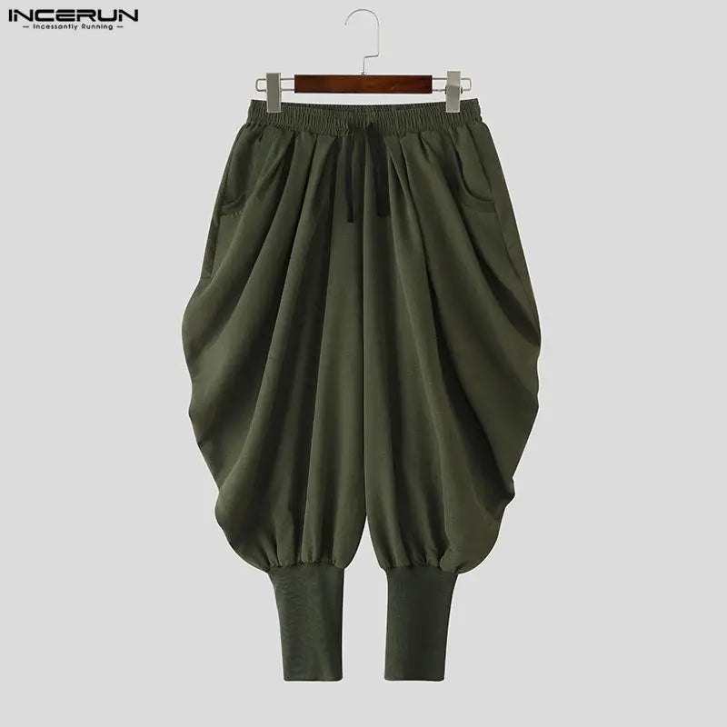 Männer Hose Haremshosen Pumphosen Pluderhosen Hosenrock Herrenrock Kilt Jogger