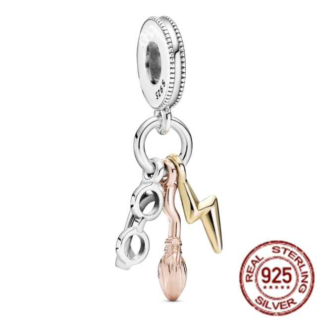 Charms Anhänger 925 Sterling Silber Charm Armband verschiedene Themen Damen Geschenk