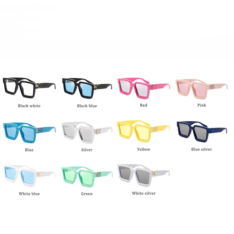 Damen Sonnenbrille Luxus Modische Herren Brille Vintage Pilotenbrille UV400