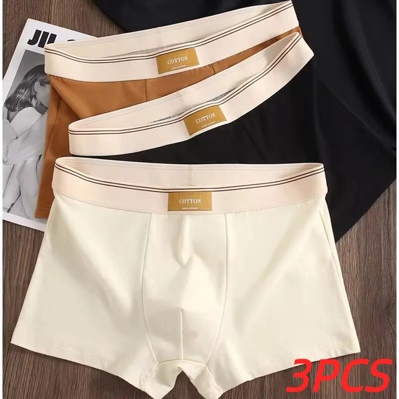 3er Pack Herren Boxershorts Unterhosen Basic Unterwäsche Boxer Shorts