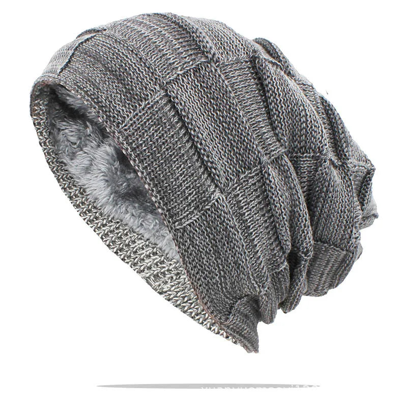 Damen Wolle Mütze Wintermütze Strickmütze Kappe Bommelmütze Pudelmütze Haube