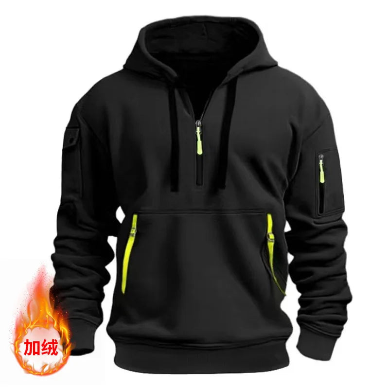 Herren Kapuzenpullover Sweatjacke Hoodie Sweatshirt Pullover Pulli Streetwear
