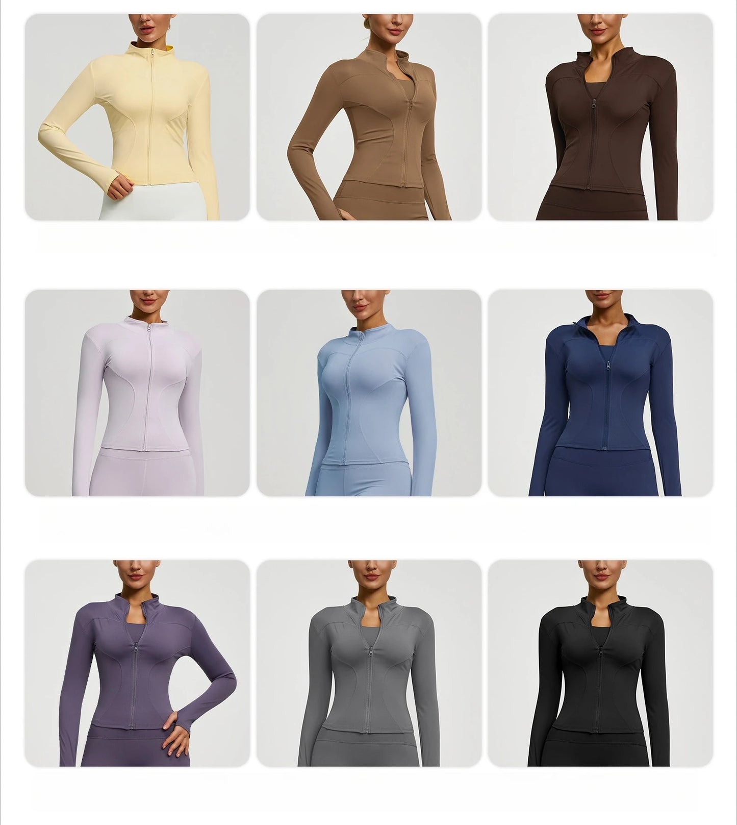 Felpa Donna Giacca Sportiva Con Zip Tuta Maniche Lunghe Cappuccio Maglia Shirt