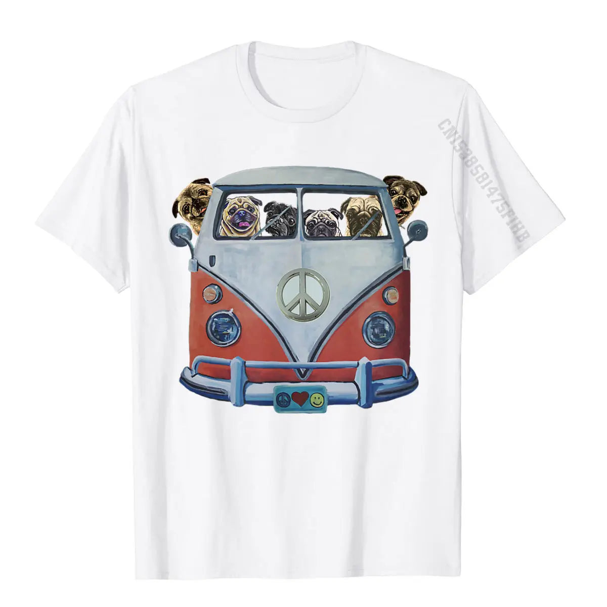 Herren Fashion Vintage 3D T-Shirt Rundhals Unisex Sommer Streetwear