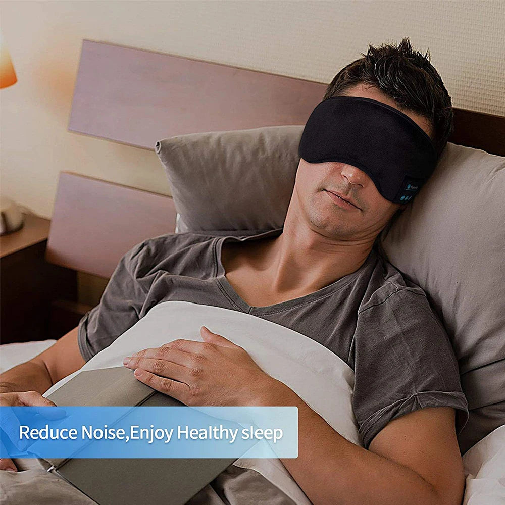 Schlafmaske Maske Augenbinde Augenmaske Nachtmaske 3D Schlafbrille mit Musik