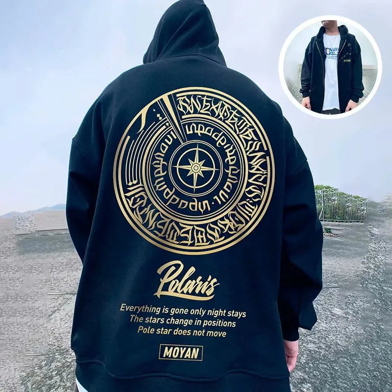 Herren Kapuzenpullover Sweatjacke Hoodie Sweatshirt Pullover Pulli Streetwear