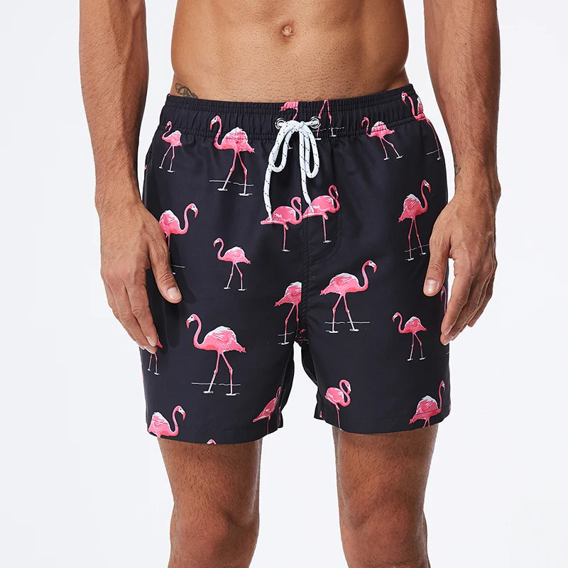 Herren Badehose Badeshort Kurze Hose Shorts Schwimmhose 100% Polyester NEU