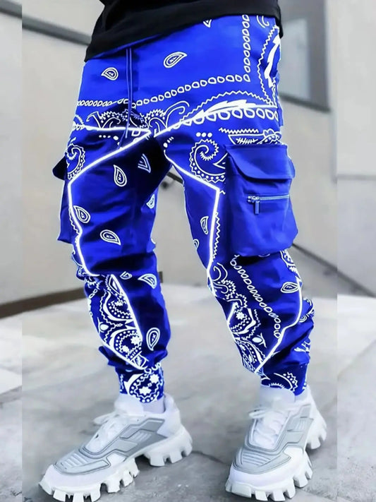 Herren Hose Sporthose Trainingshose Jogger Fitness Slim Fit Cargo Streetwear