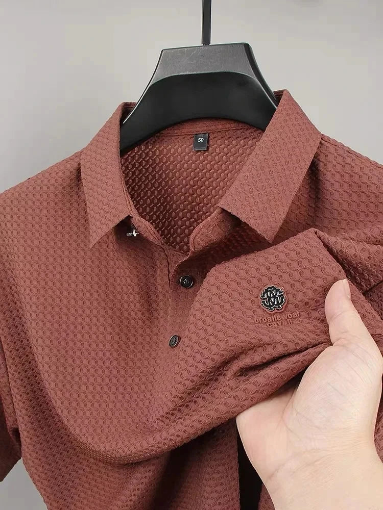 Herren Poloshirt POLO Shirt T-Shirt Kurzarm Zipper Hemd Fashion Polohemd Top NEU