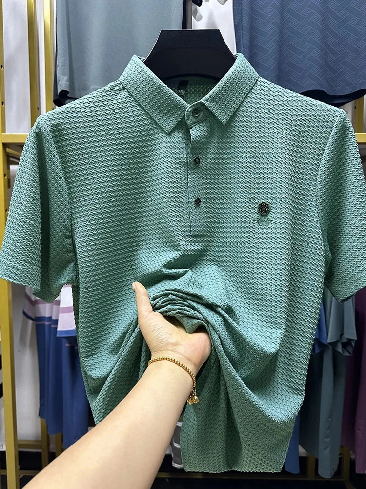 Herren Poloshirt POLO Shirt T-Shirt Kurzarm Zipper Hemd Fashion Polohemd Top NEU