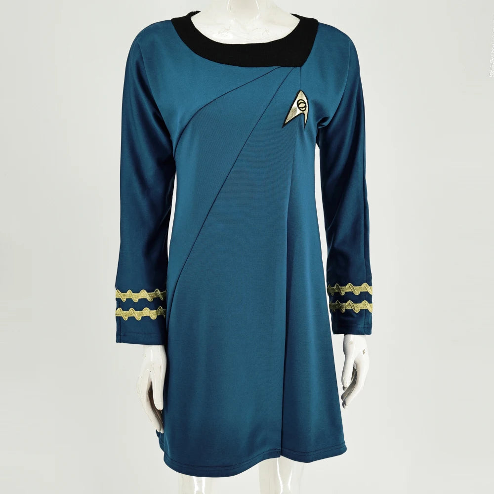 Damen Star Trek Kostüme Uniform Karneval Fasching Halloween Mottopartys