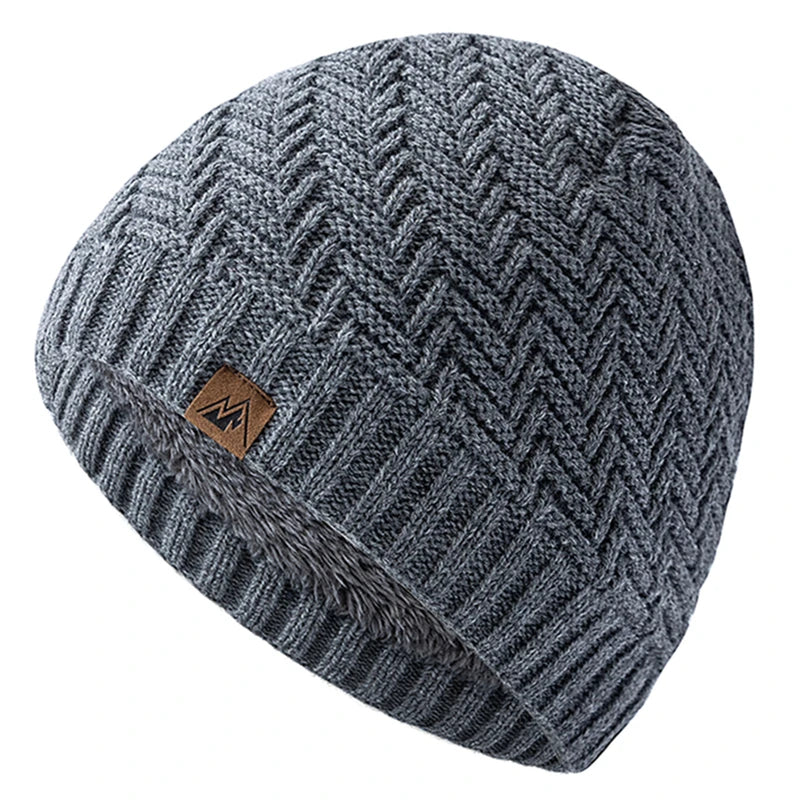 Warme Herren Damen Wintermütze Woll Mütze Fashion Strickmütze Kappe Hut Unisex