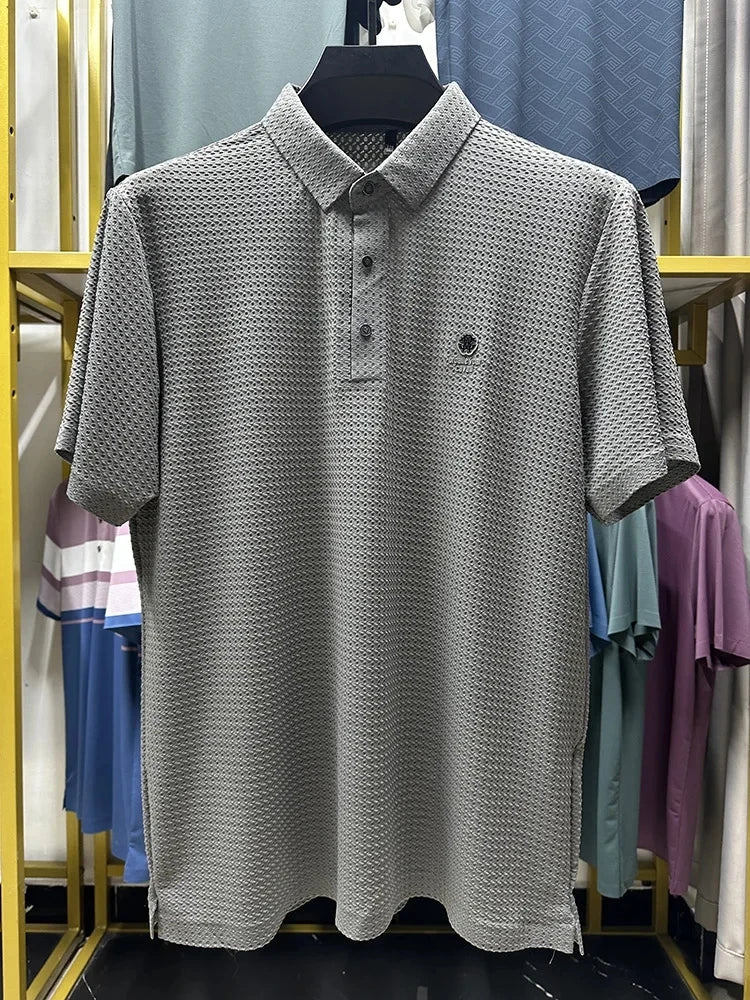 Herren Poloshirt POLO Shirt T-Shirt Kurzarm Zipper Hemd Fashion Polohemd Top NEU