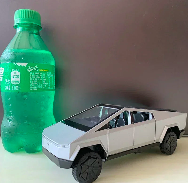 1:32 Tesla Cybertruck Metall Modellauto Spielzeug Kinder Automodell Geschenk