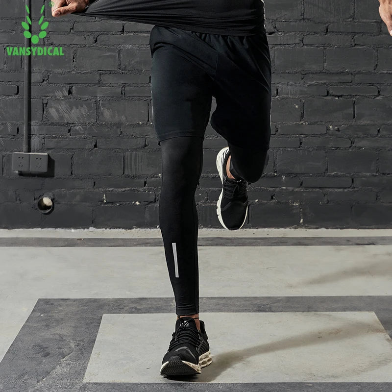 Herren Leggings Sporthose Jogginghose Trainingshose Lauf Hose Kompressionshose