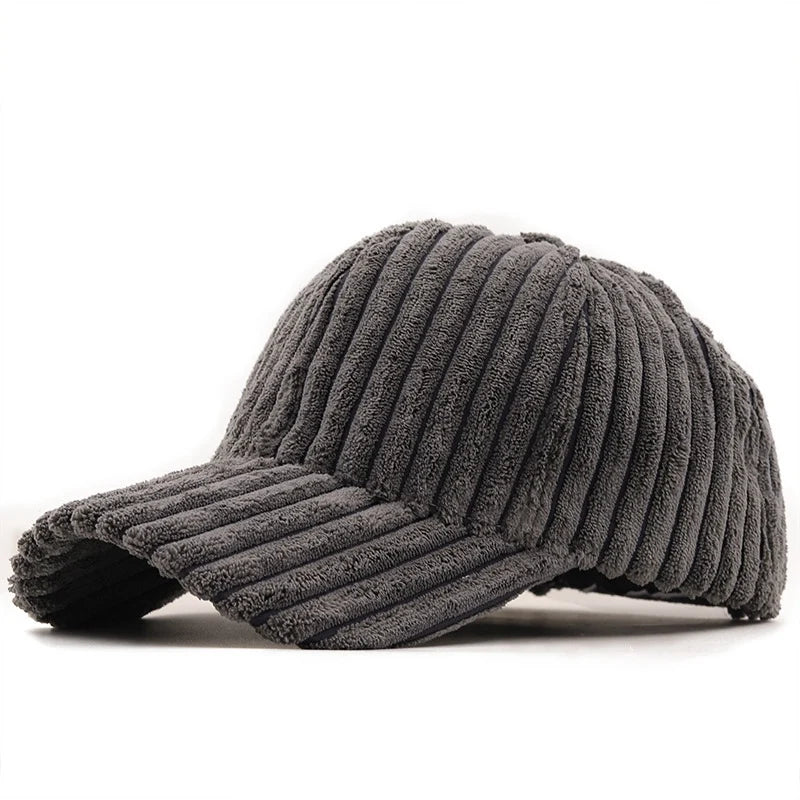 Basecap Baseball Cap Cord Look Mütze Kappe Männer Frauen Cappy Schirmmützen