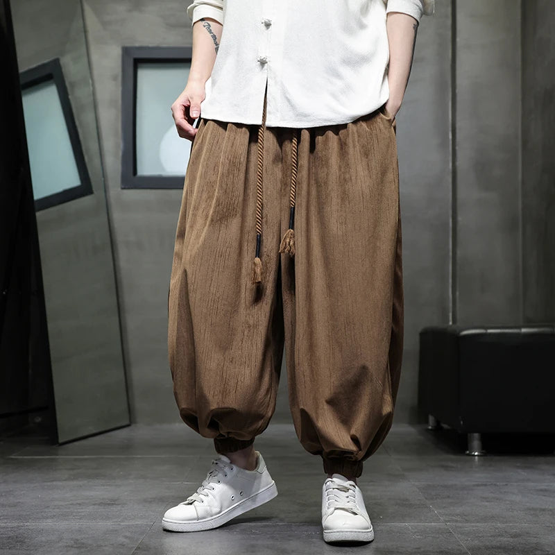 Männer Hose Haremshosen Pumphosen Pluderhosen Hosenrock Herrenrock Kilt Jogger