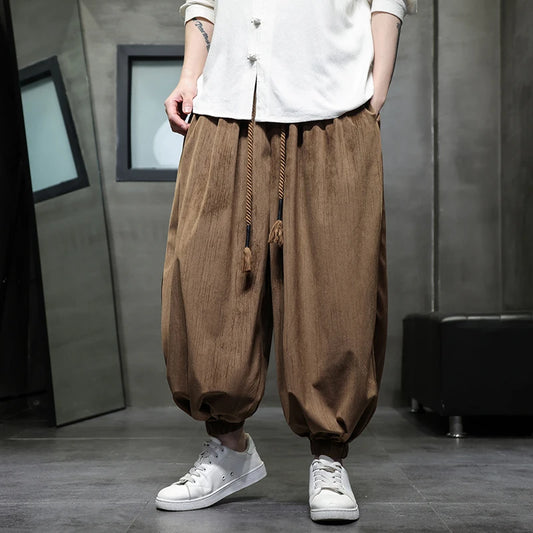 Männer Hose Haremshosen Pumphosen Pluderhosen Hosenrock Herrenrock Kilt Jogger