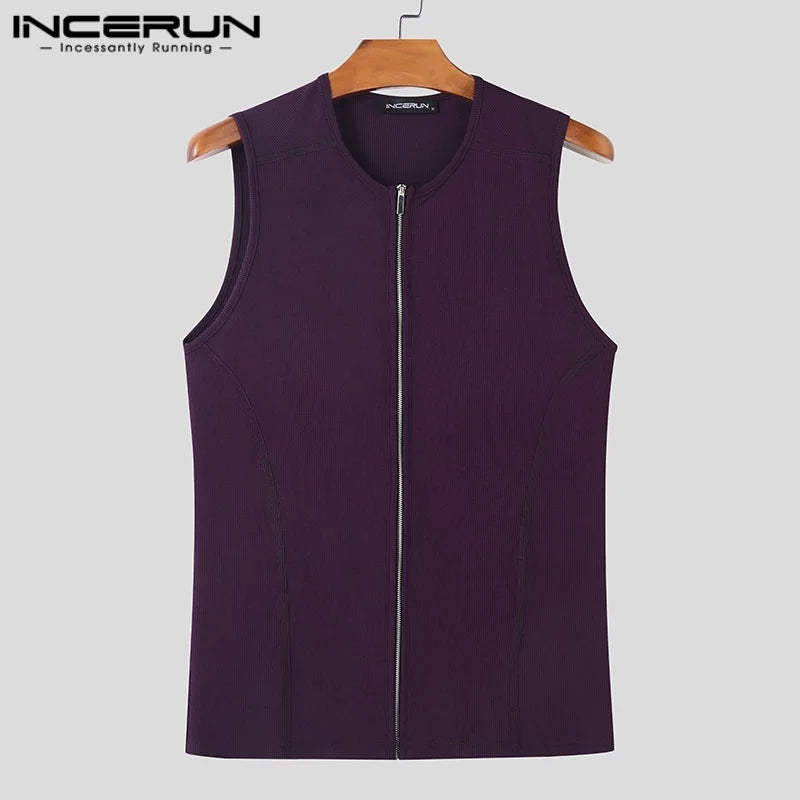 Herren Oberteil Ärmellos Tank Top Sexy Shirt Clubwear Muskel T-Shirt Unterhemd