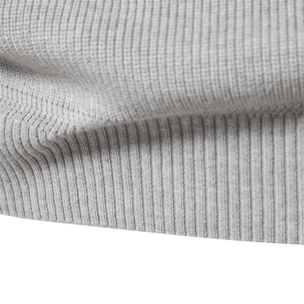 Herren Pullover Sweatshirt Troyer Pulli Sweater Stehkragen Zipper Langarmpulli
