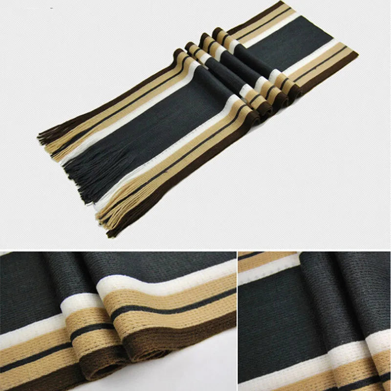 Herren Schal Winterschal Stola Schlauchschal Halstuch Wollschal Strickschal Loop