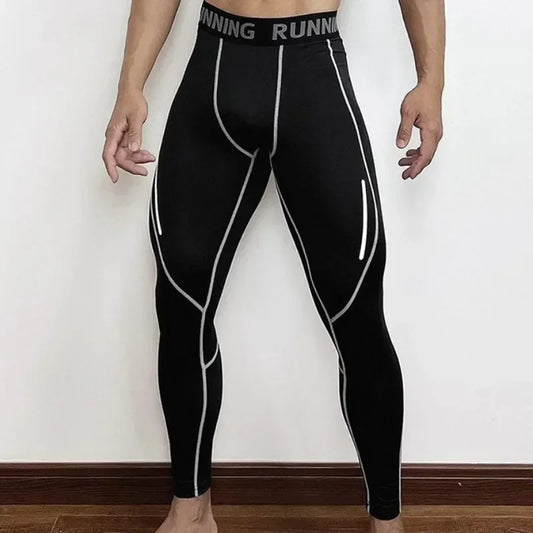 Herren Leggings Sporthose Jogginghose Trainingshose Lauf Hose Kompressionshose