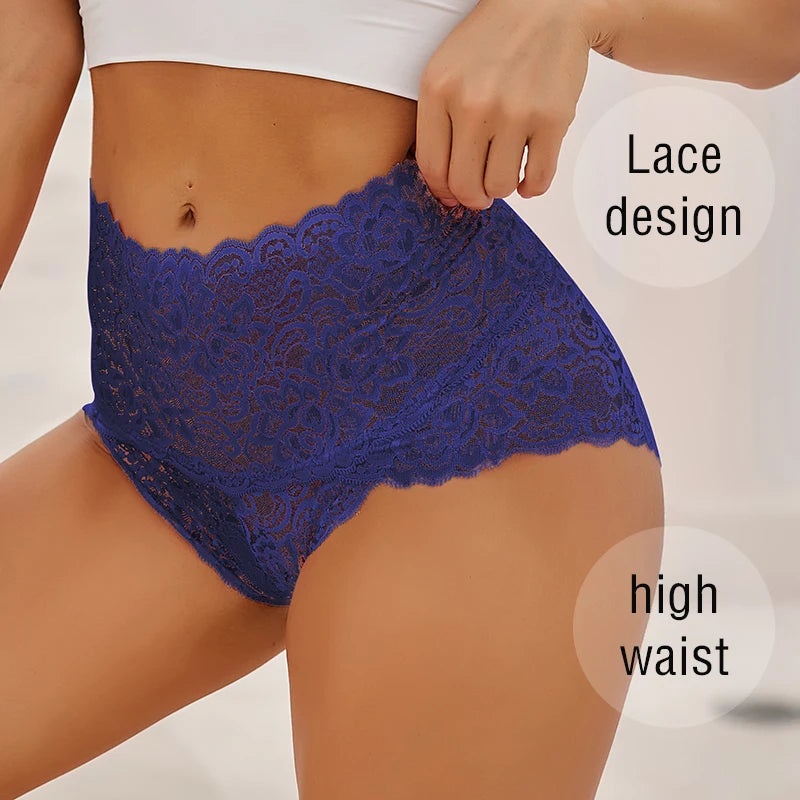 5 Stk Frauen Spitze Tanga String Höschen Sexy Schlüpfer Slip Dessous Unterwäsche