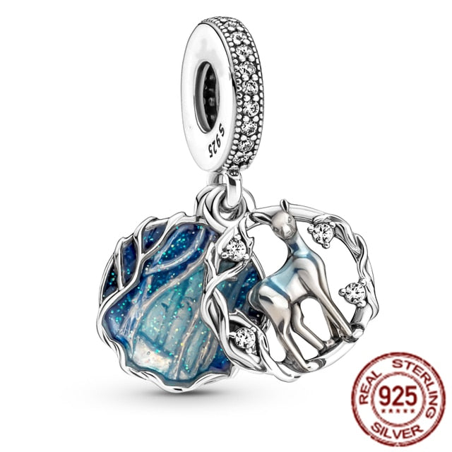Charms Anhänger 925 Sterling Silber Charm Armband verschiedene Themen Damen Geschenk