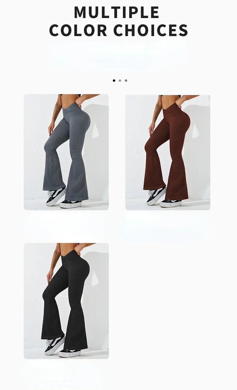 Leggins Donna Push up Vita Alta Pantaloni Sportivi Fitness Yoga Palestra Tuta