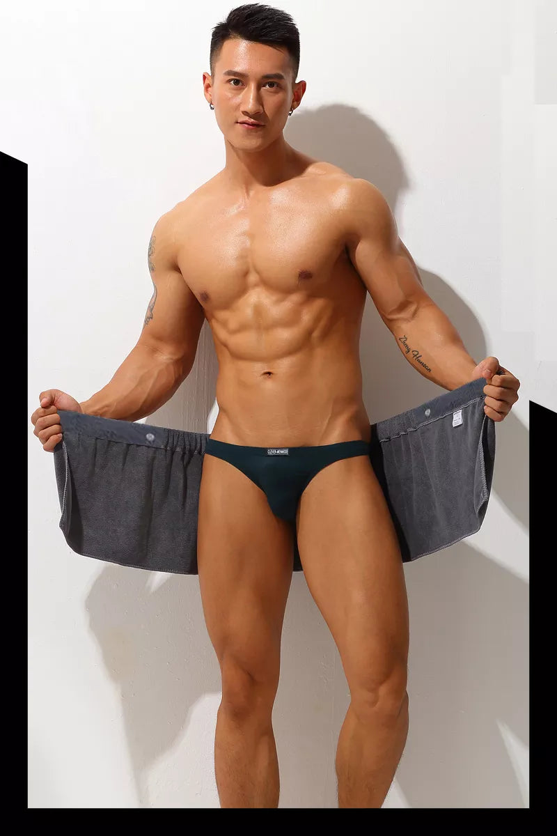 Saunatuch Herren Handtuch Saunakilt Sarong Kilt Wellness Sauna Klettverschluss