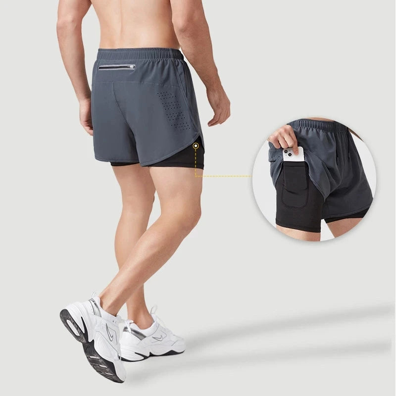 Shorts Kurze Sporthose Kurzhose Jogging Unifarben Herren Trainingshose m Tasche