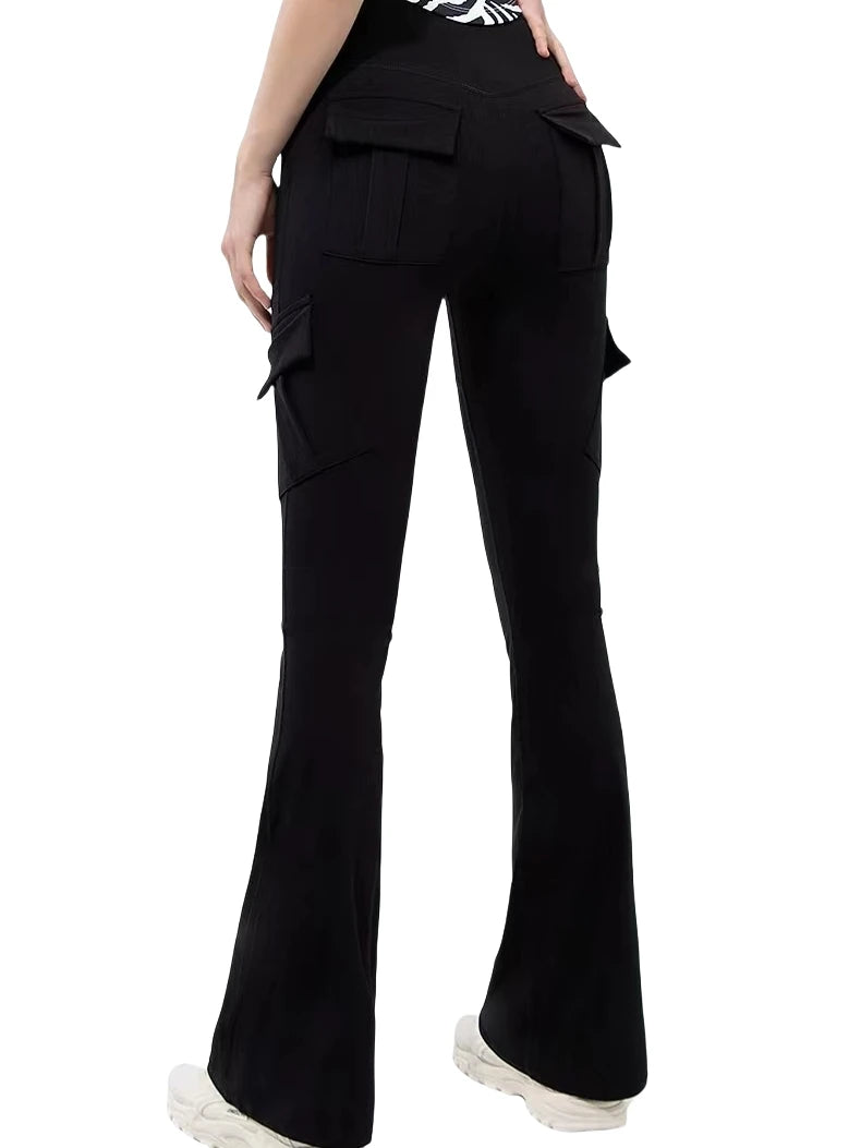 Leggins Donna Push up Vita Alta Pantaloni Sportivi Fitness Yoga Palestra Tuta